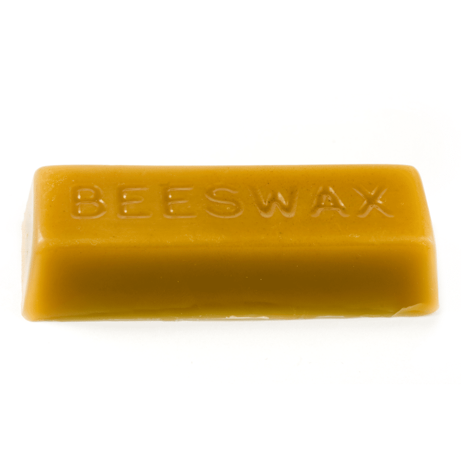 Beeswax briquette