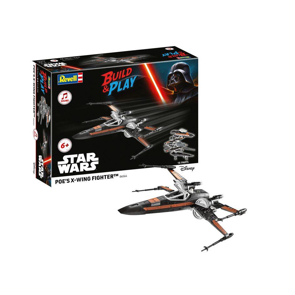 Le X-Wing de Poe (avec son) : Monter et jouer
