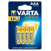 Varta - AAA Micro Superlife R03 Batterien - 4er Packung