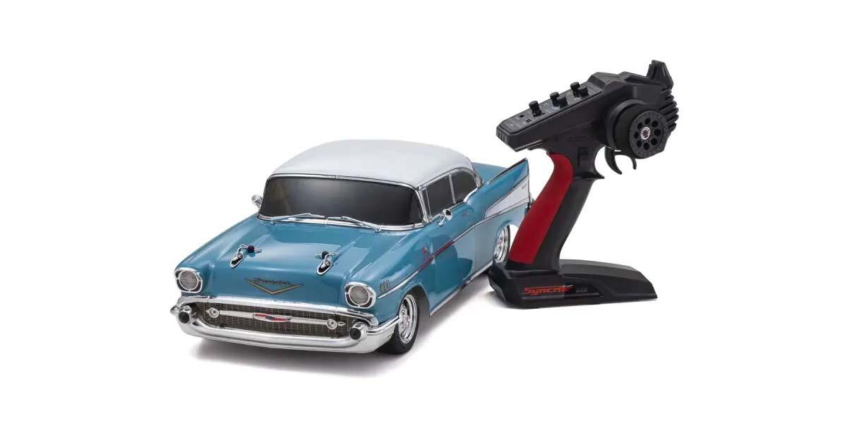 Kyosho 34433T1B Chevy BelAir Coupe 1957 Turquoise 1:10 Readyset Fazer FZ02 (L)