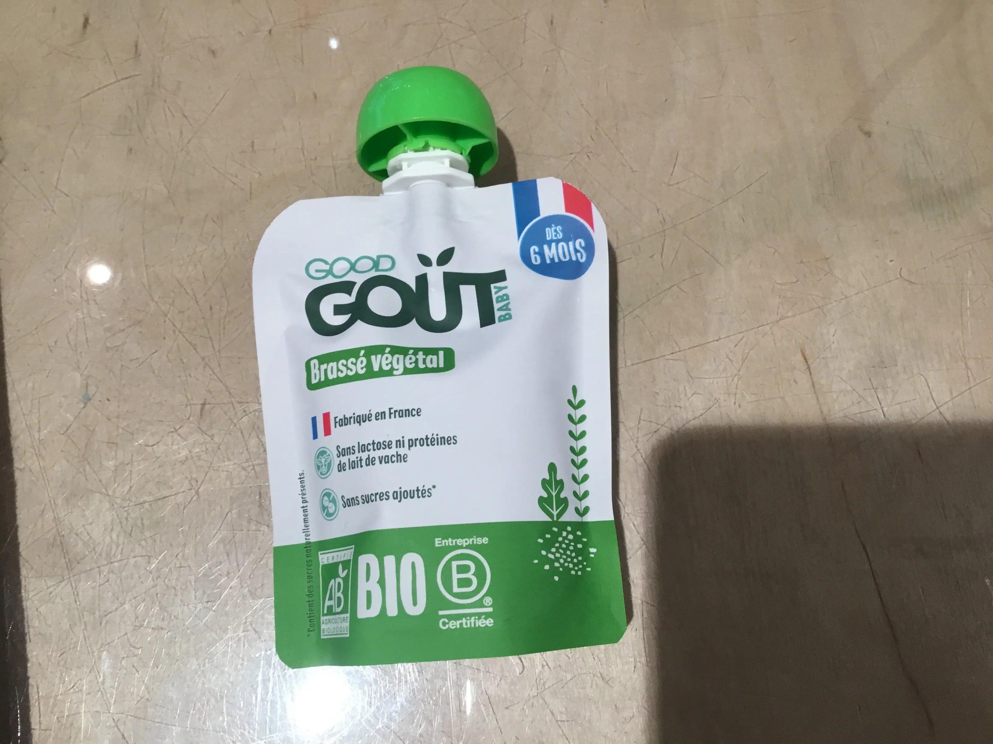 Good goût purée mangue banane fruit de la passion au lait de coco