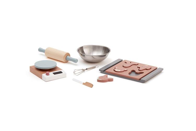 Kids Concept Kit pâtisserie pour enfants - marron/bleu
