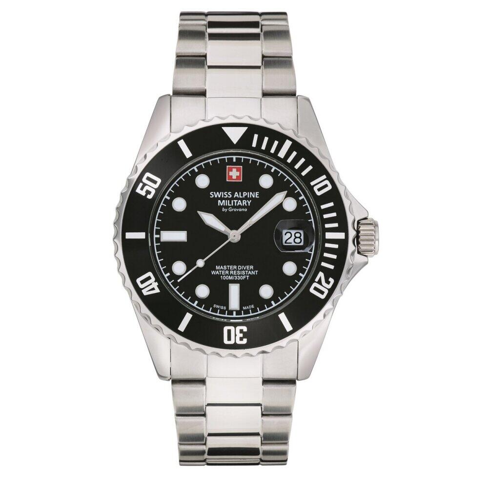 Swiss Alpine Military - 7053.1137 - Armbanduhr - Herren - Quarz - Master Diver