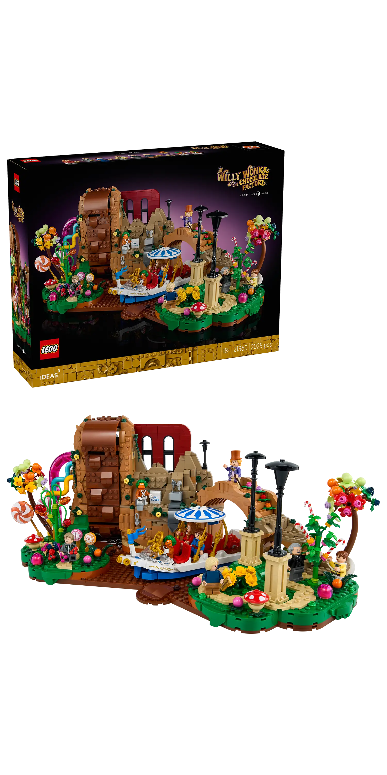 Willy Wonka et la chocolaterie (21360)