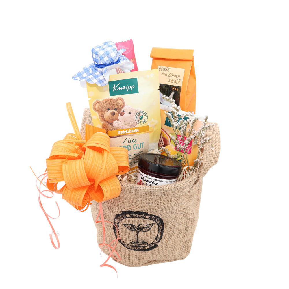 Geschenkkorb: Kuschelmomente