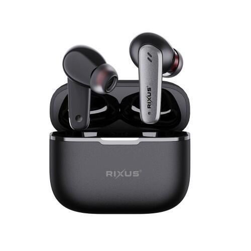Rixus RXBH33 HIFI Sound Earbuds sans fil noirs