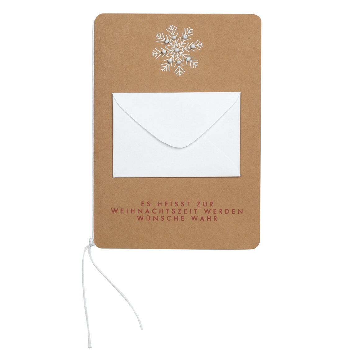 Christmas card with envelope