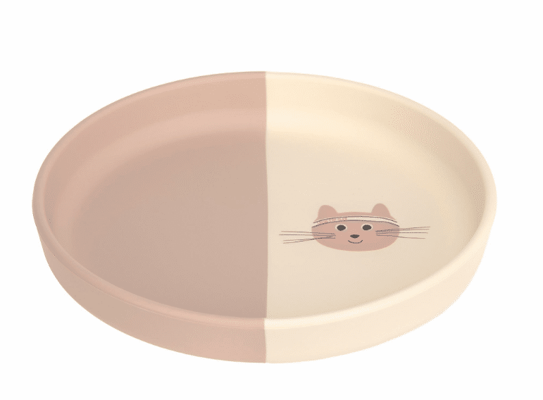 Lässig Kids' Silicone Plate Tiny Team, Katze