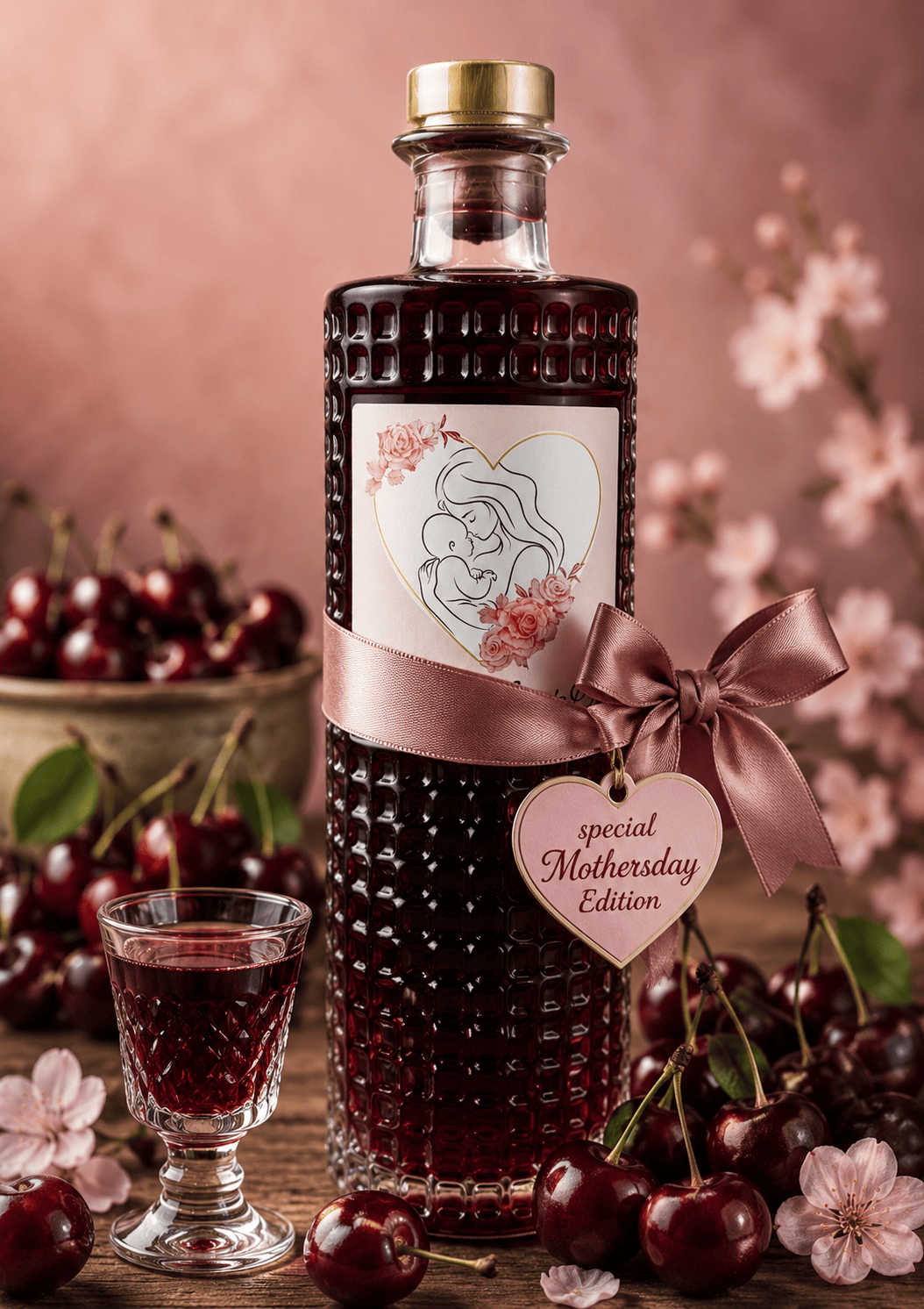 Cherry Liqueur  15% Emitea 0,7 L Mothersday Edition