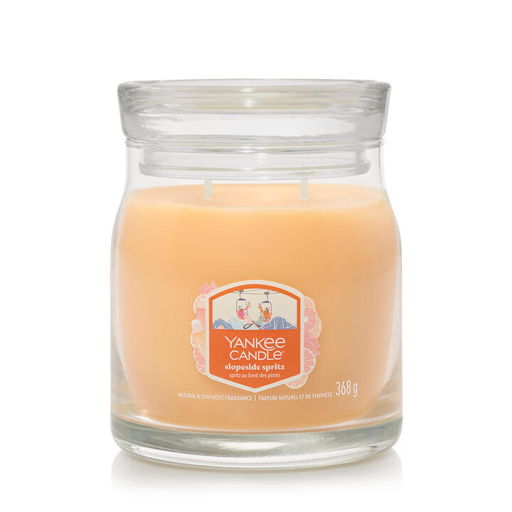 YANKEE CANDLE SLOPESIDE SPRITZ MEDIUM JAR