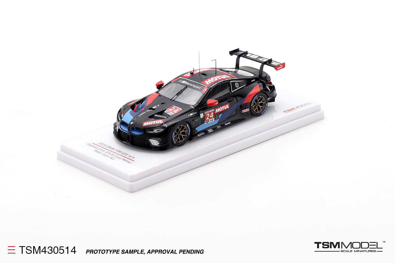 TrueScale TSM-Model TSM430514 BMW M8 GTE #24 2020 IMSA Daytona 24