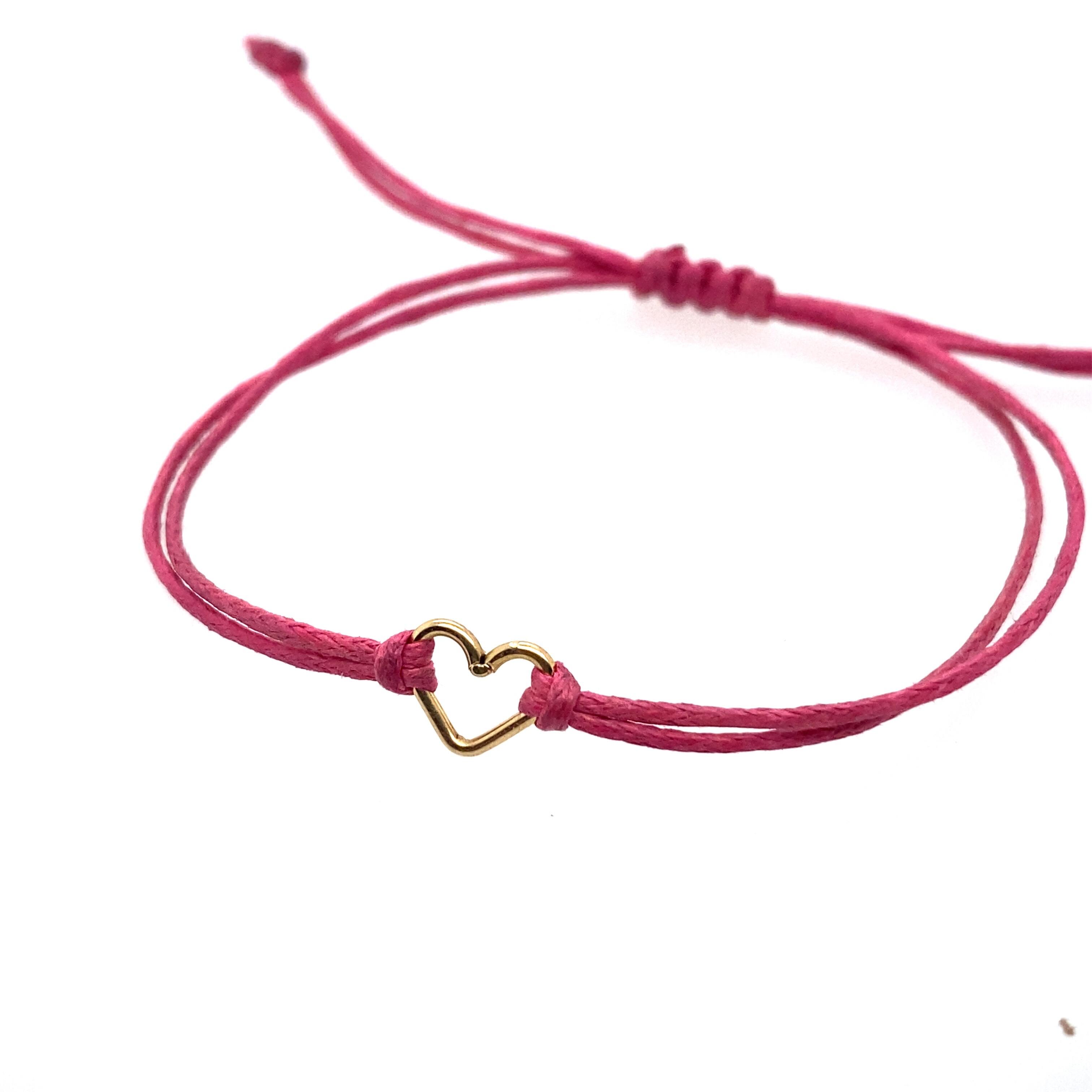 Armband mit 18 kt 750/- Gelbgoldelement /Nancy Fis Jewellery