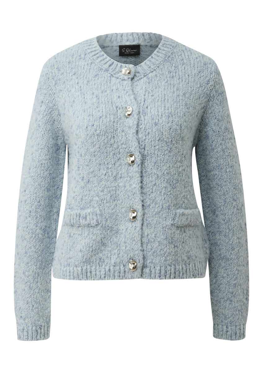 Strickjacke aus Alpakamix