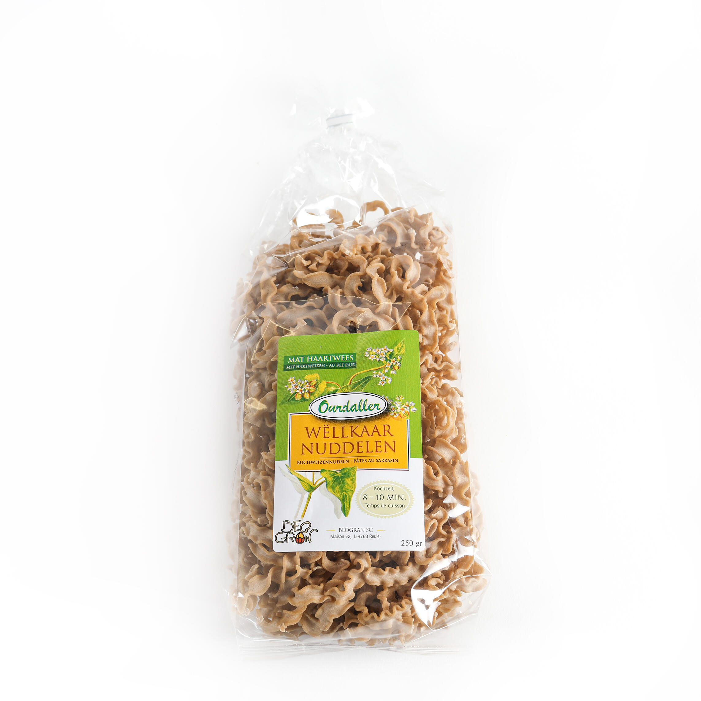 Buckwheat noodles "WELLBAND" with durum wheat semolina