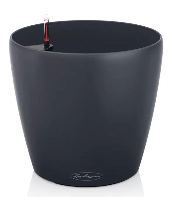 Lechuza pot de fleurs Classico Color 70 gris ardoise