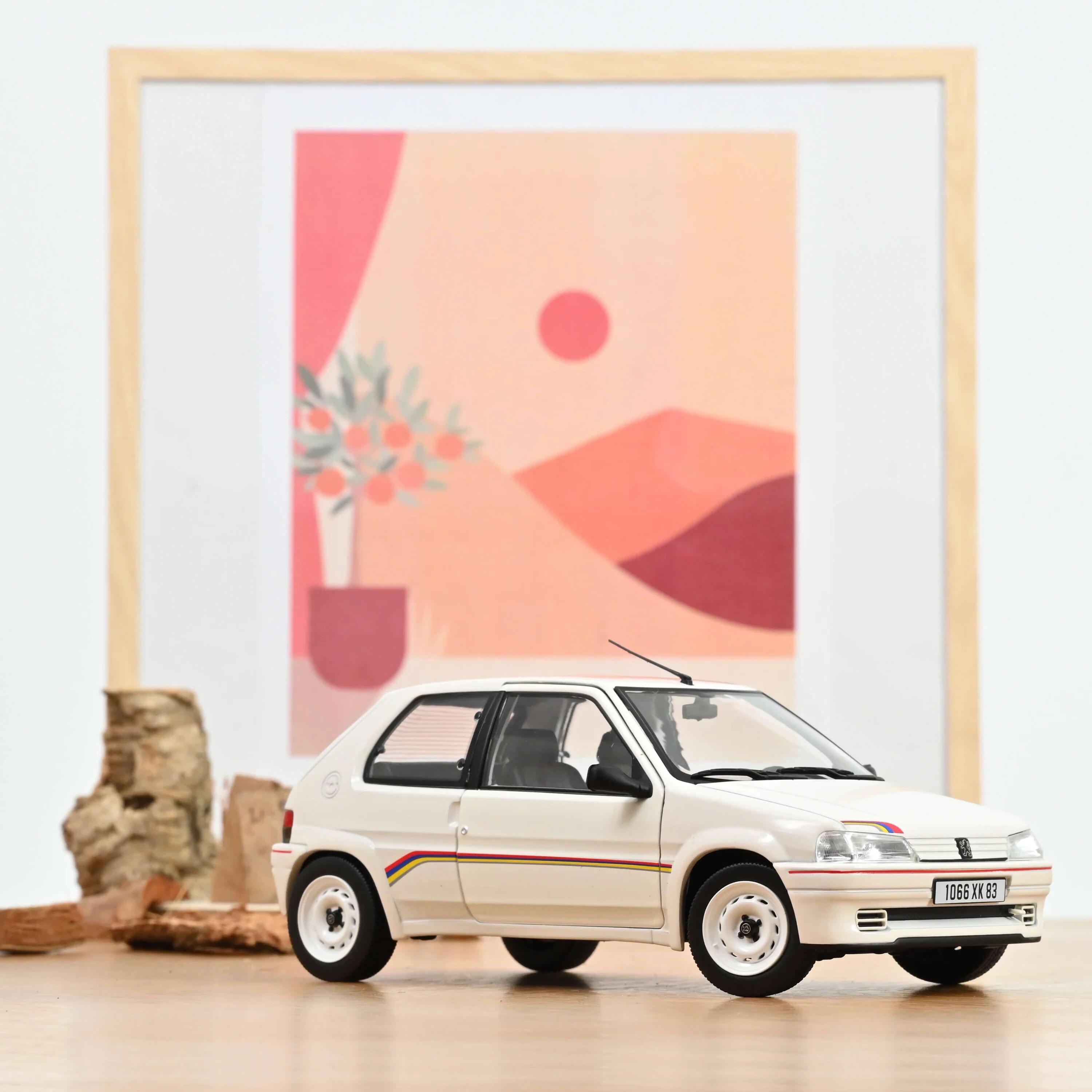 Norev - #184920 - 1993 Peugeot 106 Rallye 1.3 - weiß - 1/18