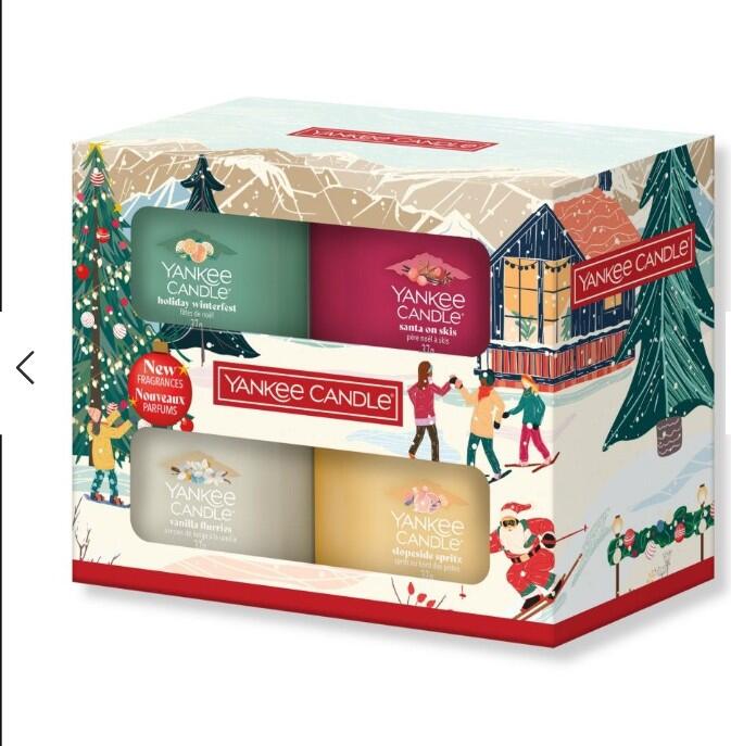4-candle gift set Voltiges Noël