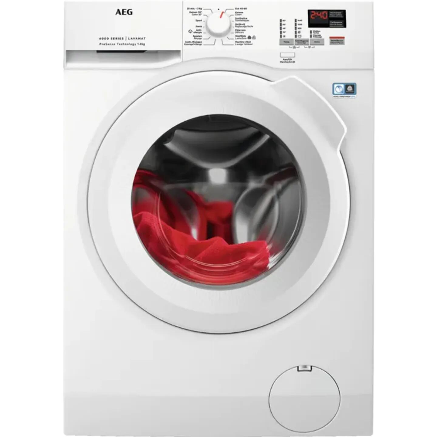 AEG LF61R840 Lave-linge série 6000 ProSense® 8kg 1400 tr/min  