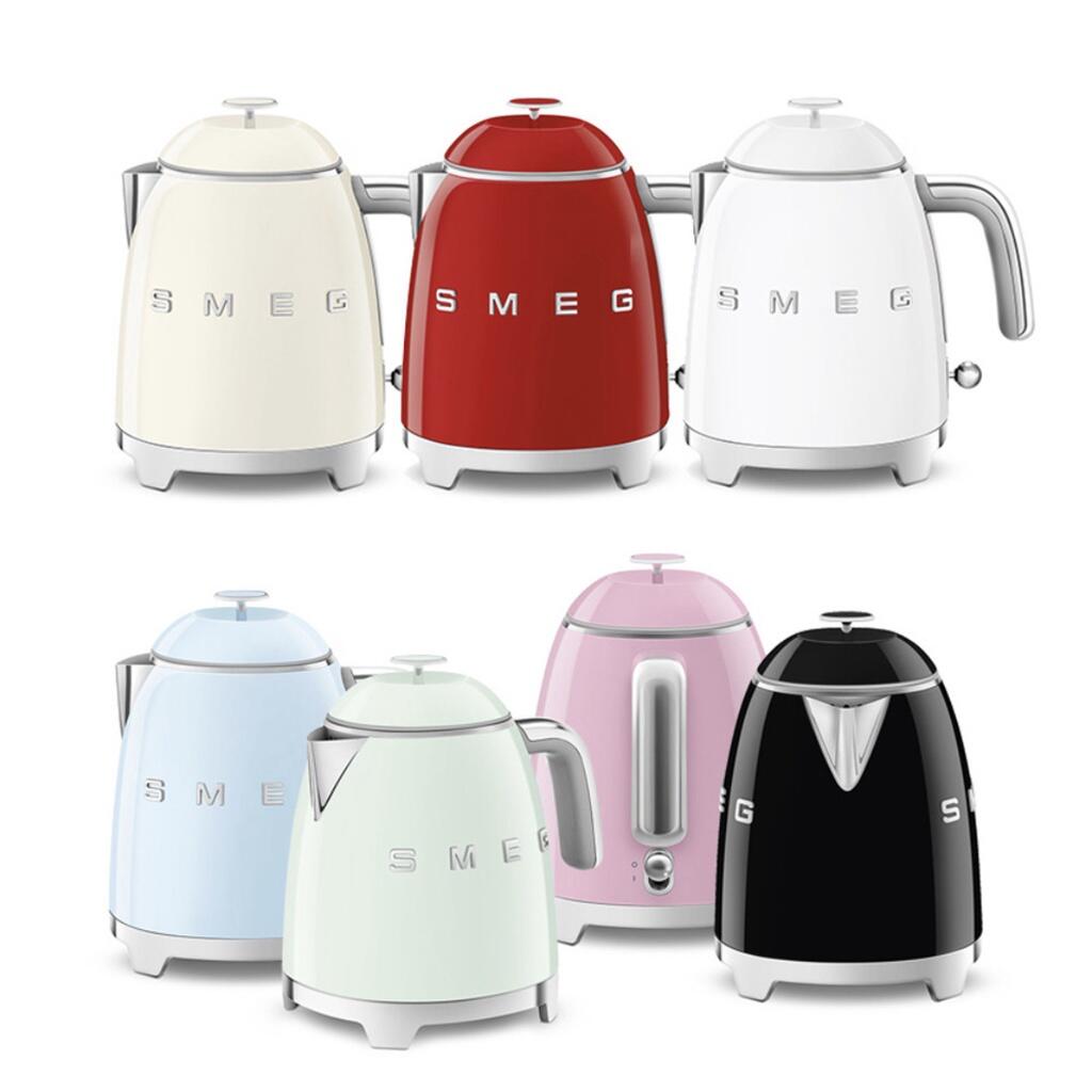 SMEG -Mini Bouilloire Noir Esthétique Années 50 - 0,8L ( Prix Exclusif Letzshop )