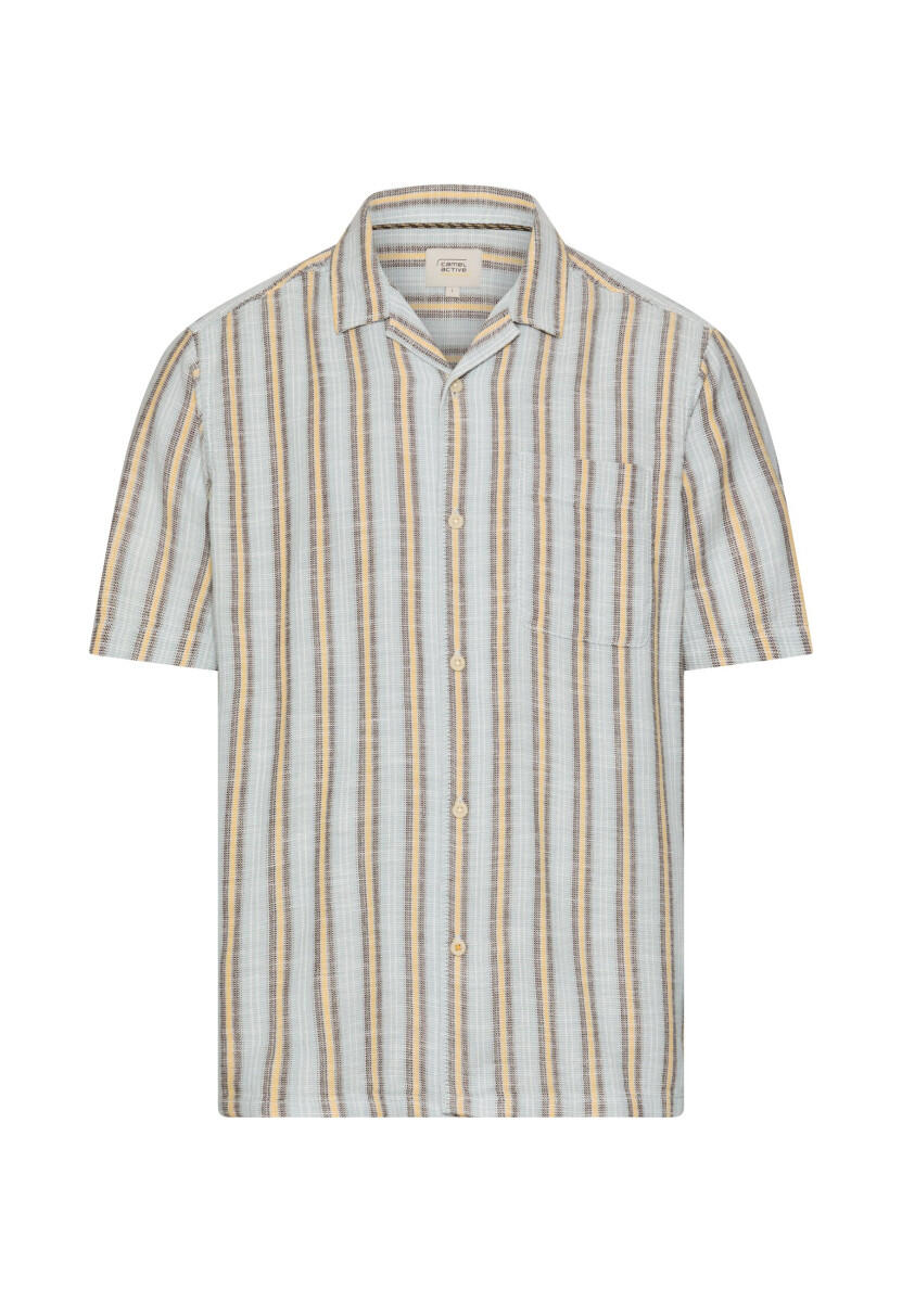 Chemise en coton à poche poitrine