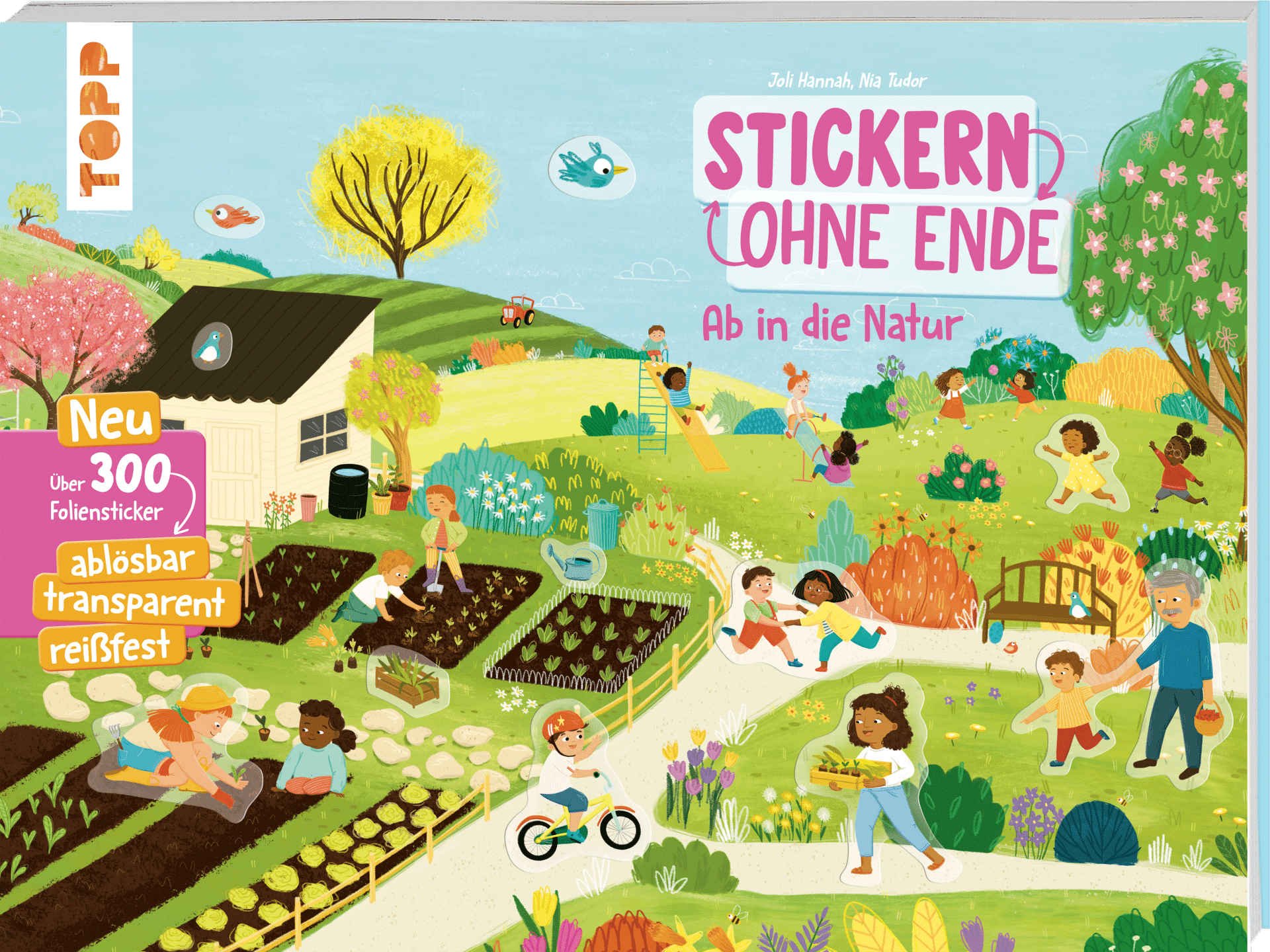 Stickern ohne Ende - Ab in die Natur