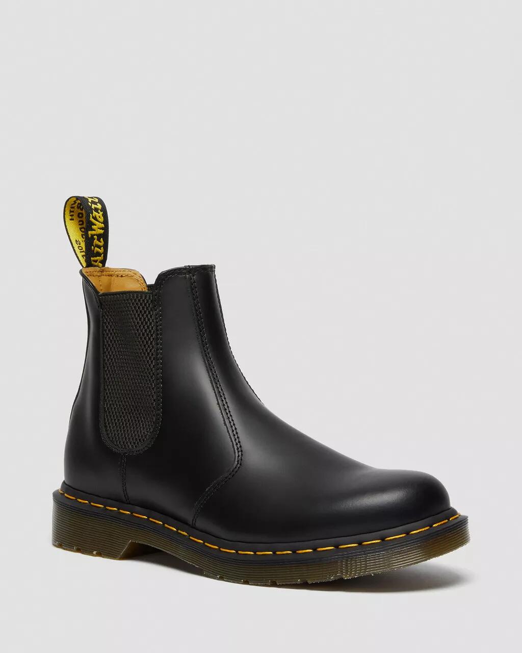 Dr. Martens Boots en cuir 2976 YELLOW STITCH CHELSEA Letzshop