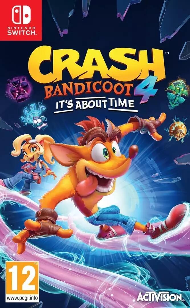 Crash Bandicoot 4: It's About Time - Videospiel Nintendo Switch