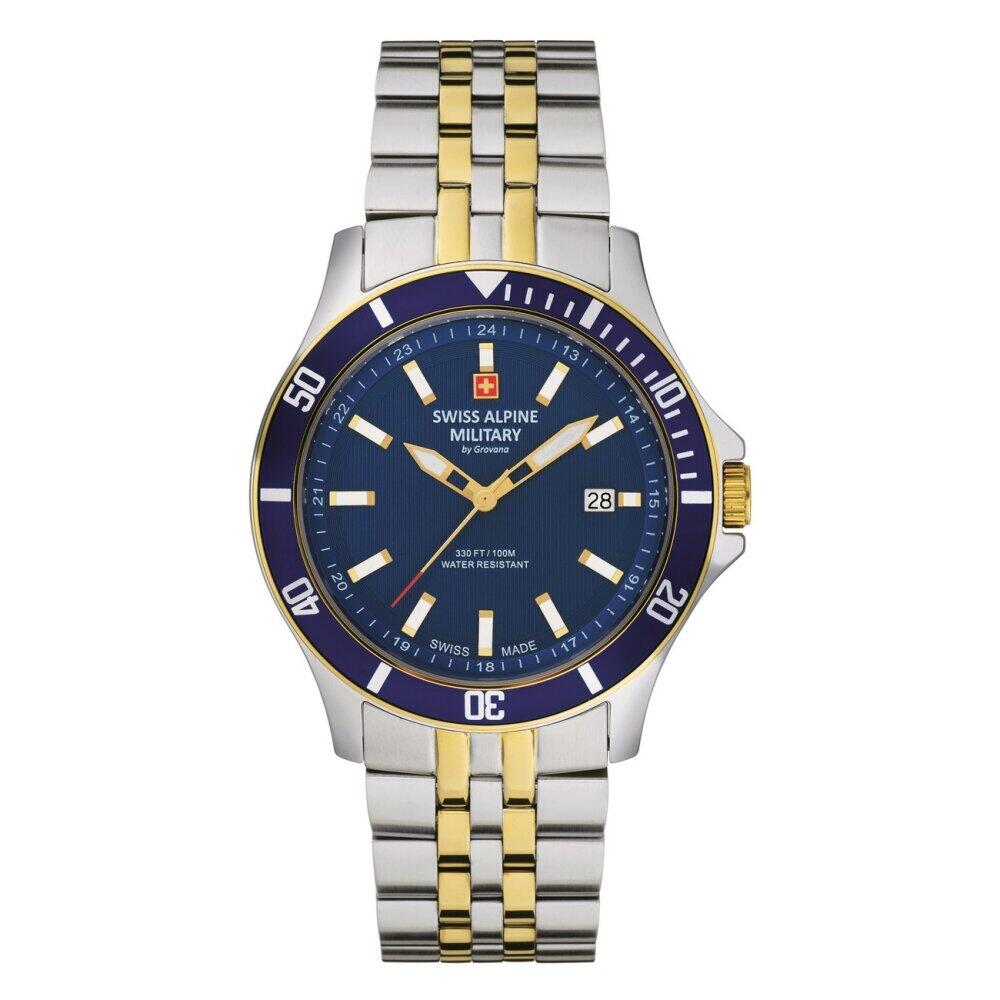 Swiss Alpine Military - 7022.1145 - Wristwatch - Men's - Quartz - Challenger