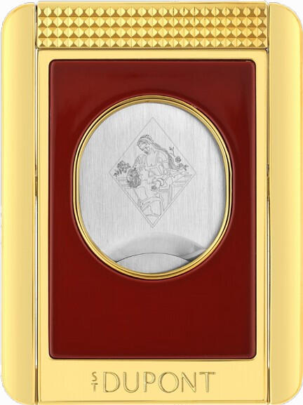 St Dupont Cigar Cutter Stand Romeo Y Julieta Red Gold