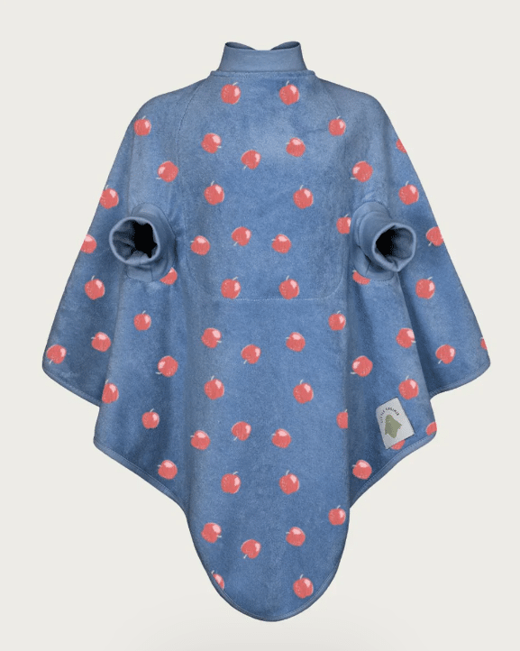 Little Casimir "Boo"-Frottee bavoir étanche Midnight Apple