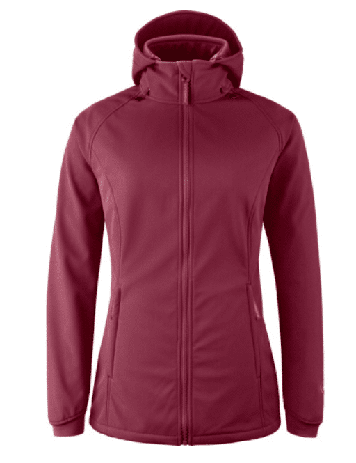 Softshell babywearing jacket Allrounder fit Color: Burgundy