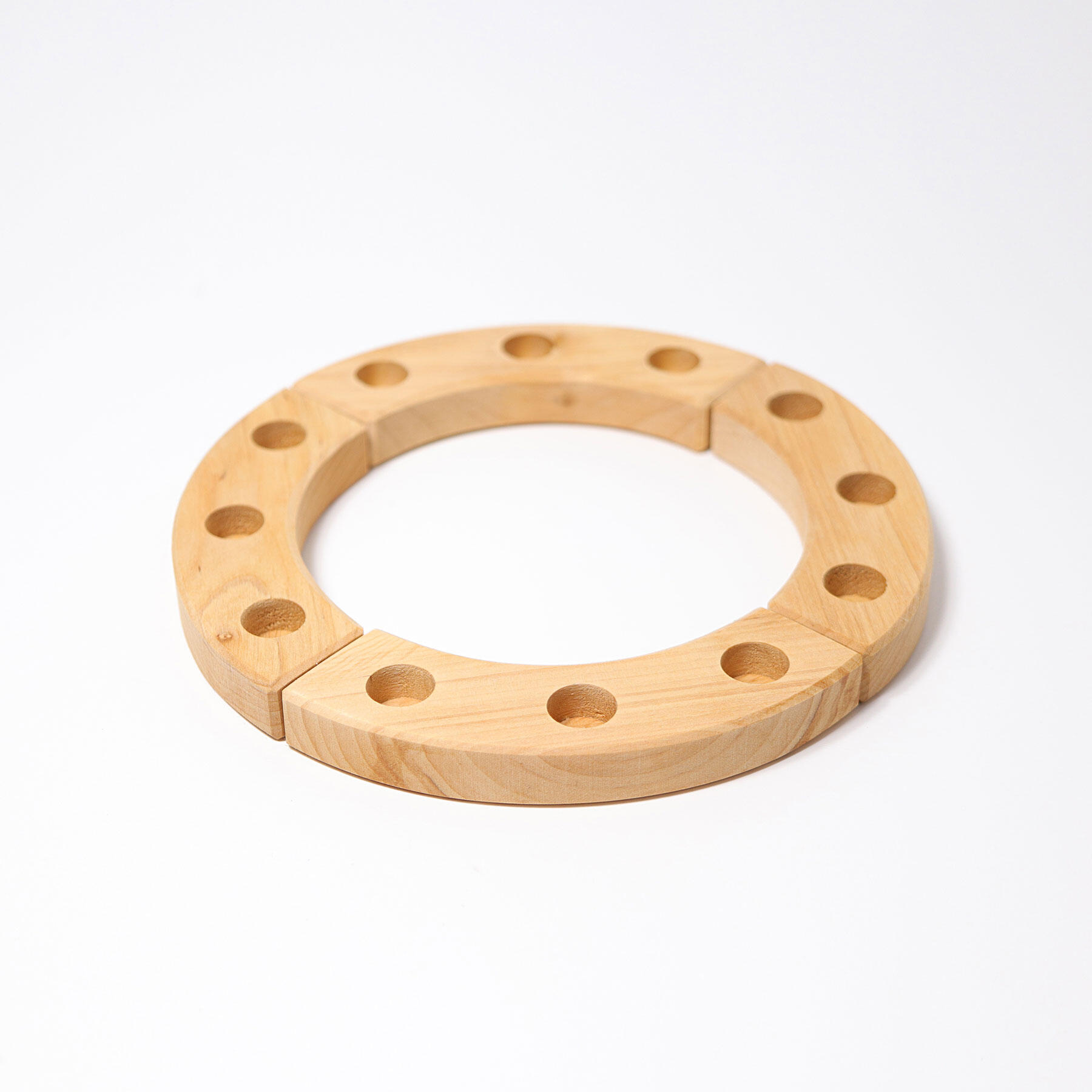Wooden Ring / Small Festive Ring Natural