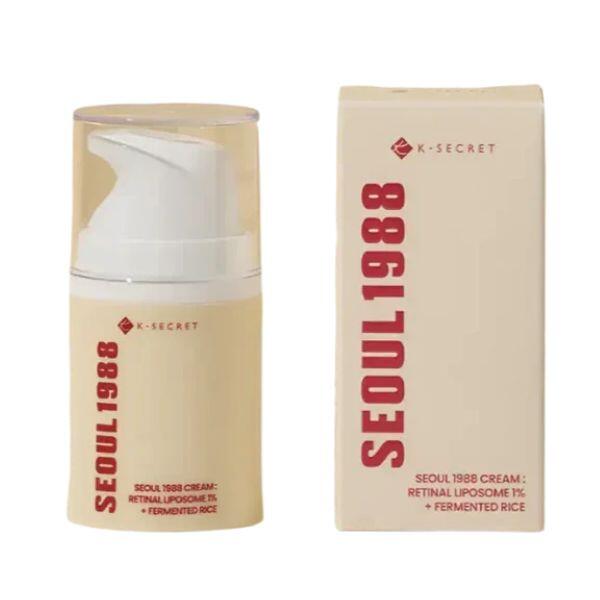 SEOUL 1988 Cream Retinal Liposome 1% + Fermented Rice – Crème Anti-Âge au Rétinal & Riz Fermenté