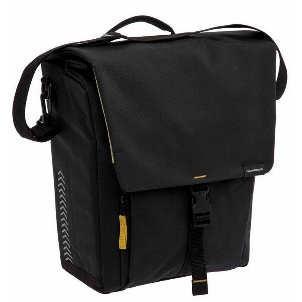 Single bike bag New Looxs Tulum 16 L 35 x 17 x 37 cm - Black