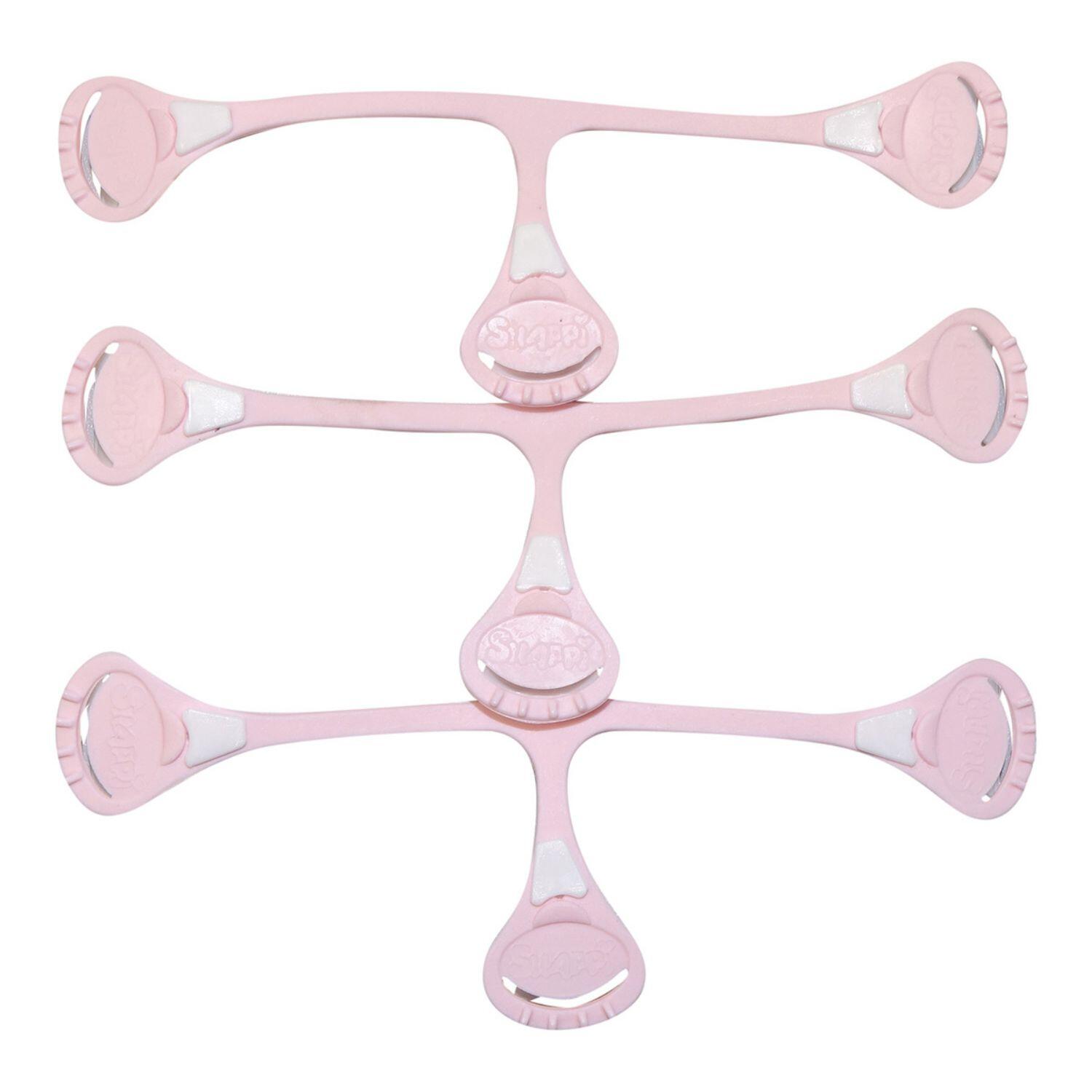 Snappi Snappi Diaper Clamp Gr 1 Pack of 3 Pink Letzshop