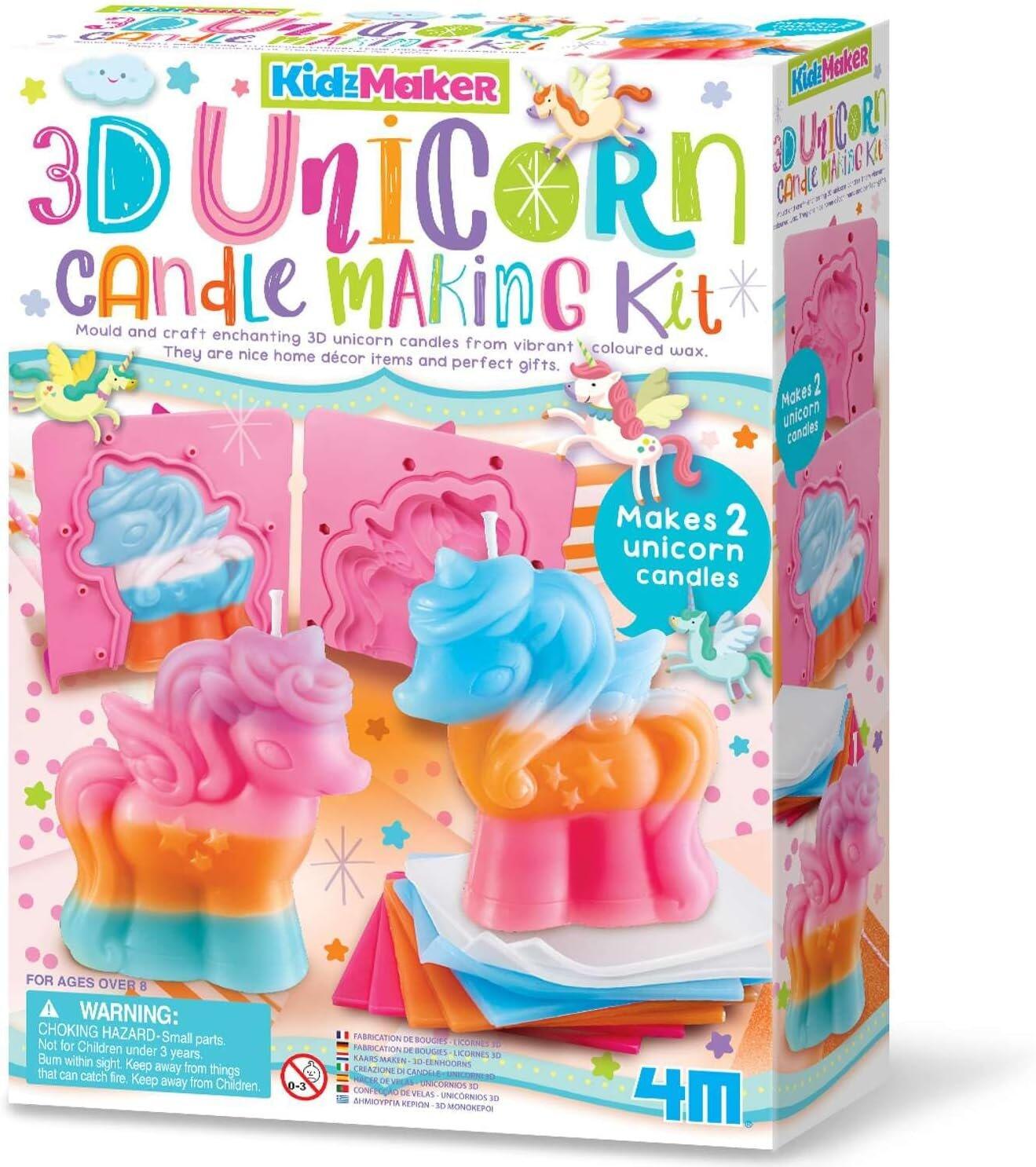 Fabrication de bougies 3D – licorne