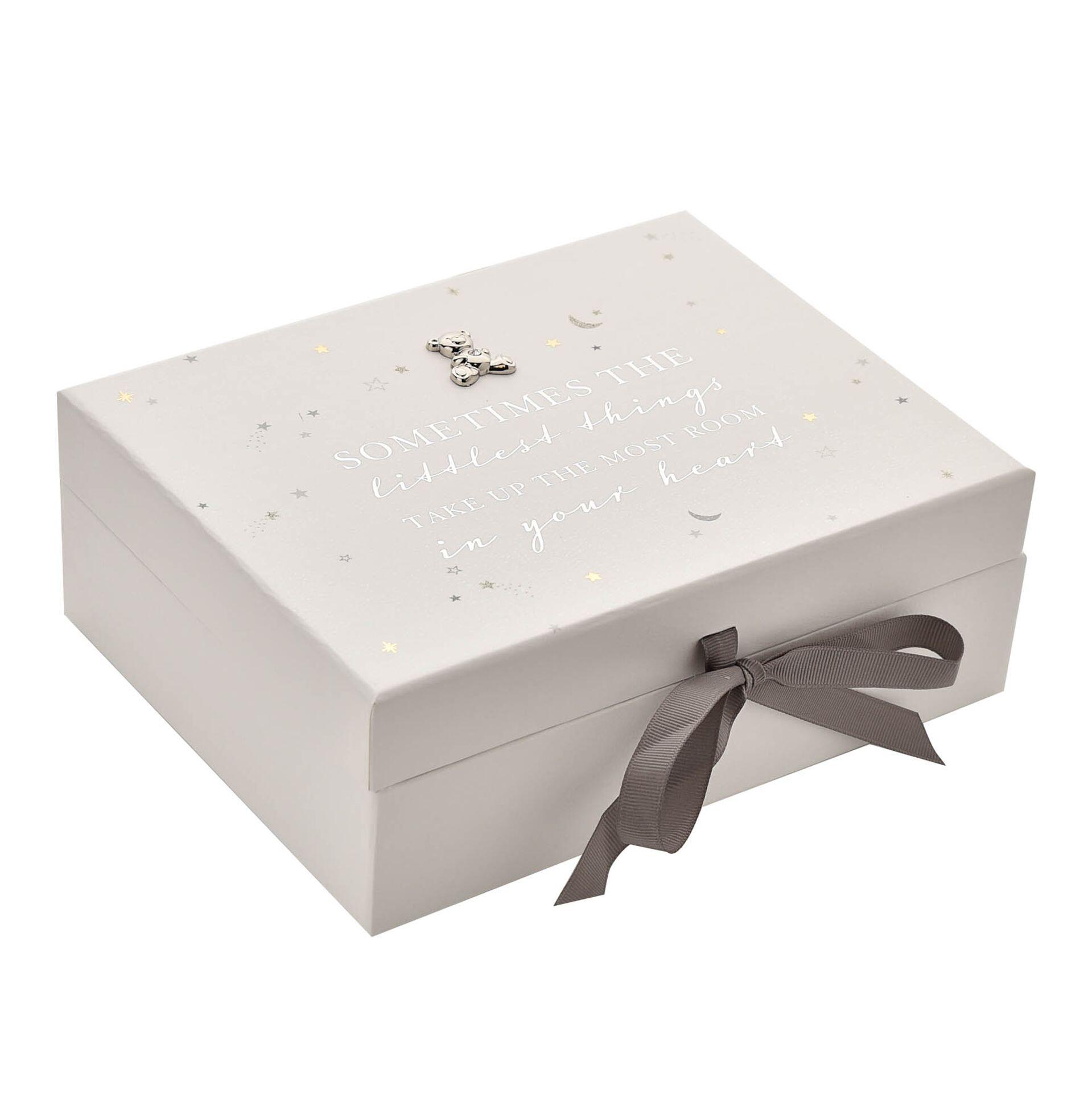 Baby Keepsake Box with Drawers | Newborn Memory Box | Bambino by Juliana