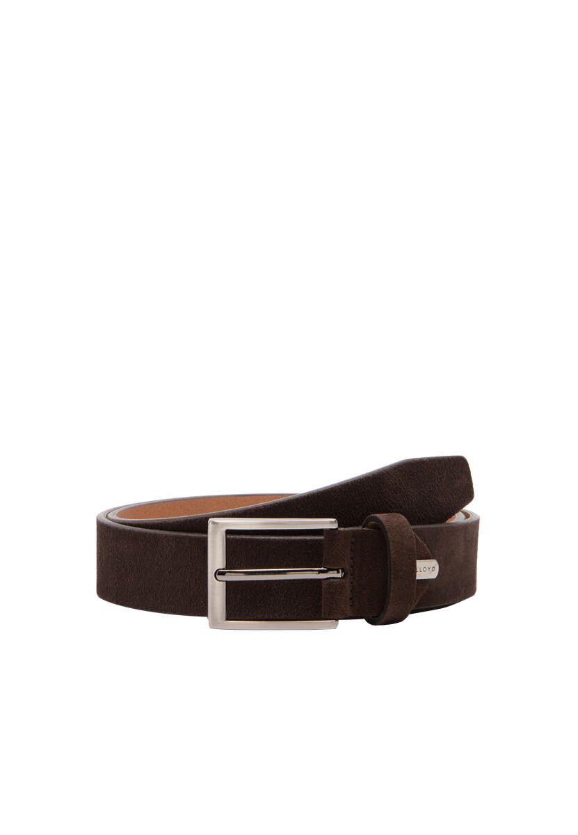 Ceinture en cuir velours