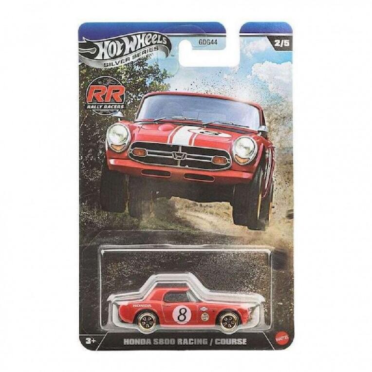 Hot Wheels - Silver Series - #GDG44 JKX62 - Rally Racers - Honda S800 Racing - 1/64