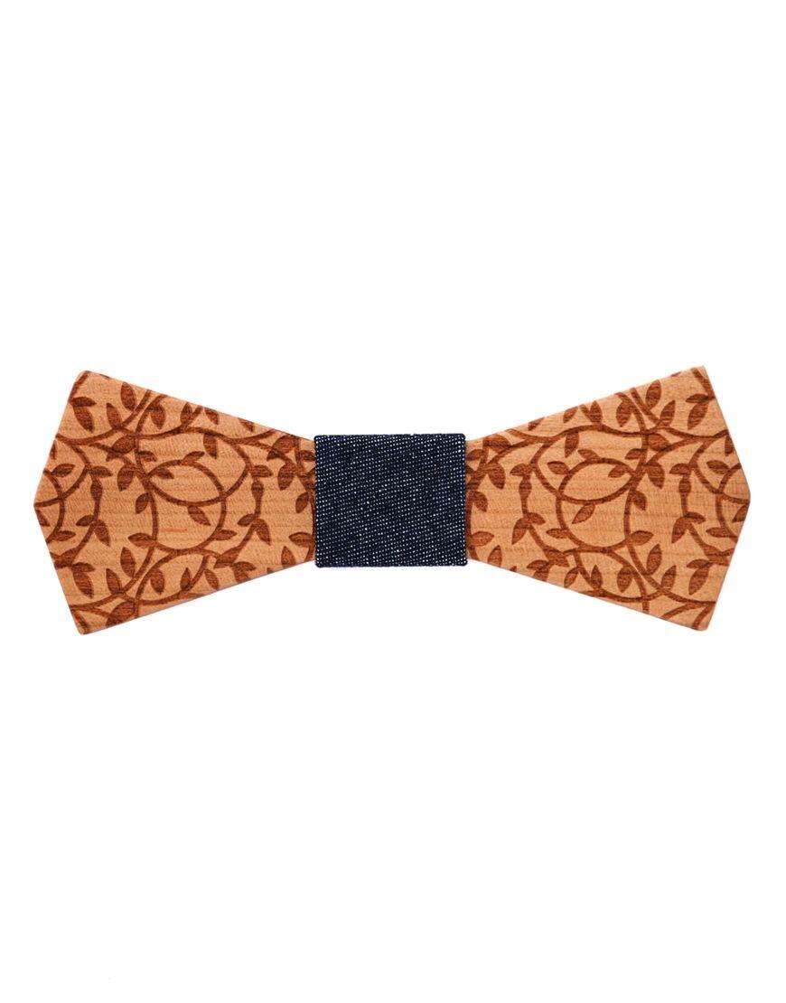 Noeud papillon en bois Milano - Cherry