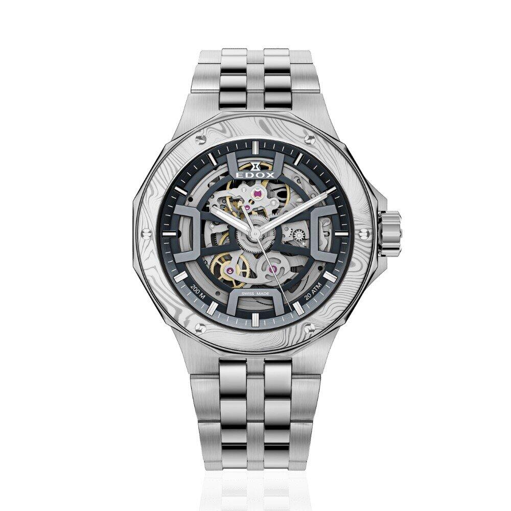 Edox - 85310 3DM NGIN - Armbanduhr - Herren - Automatik - Mecano Damascus Steel