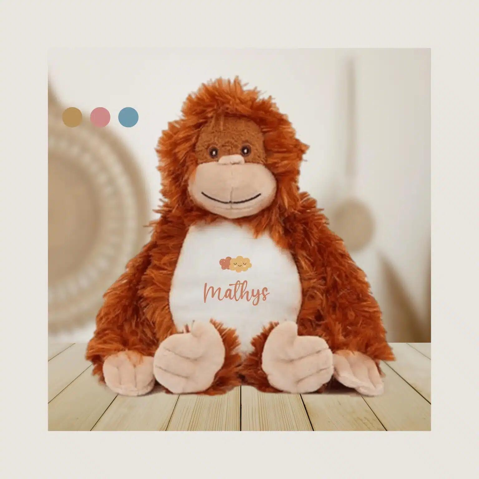 Hanouman: personalisiertes Plüschaffe mit individuellem Namen
