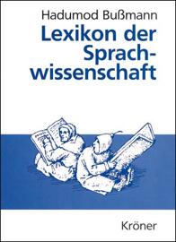 Language and linguistics books Kröner, Alfred Verlag