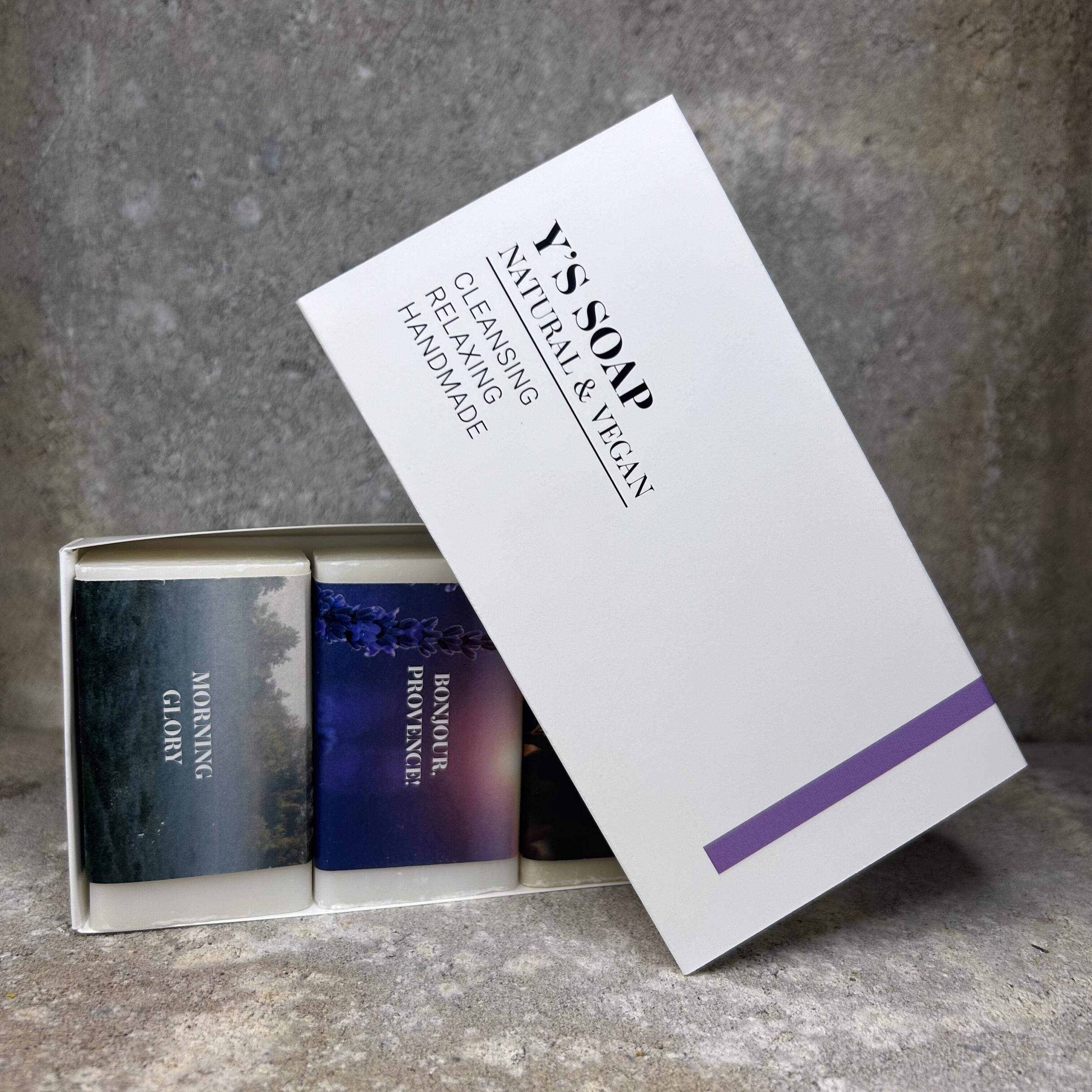 Y's Soap 3er Set Rectangle - 3 x110gr