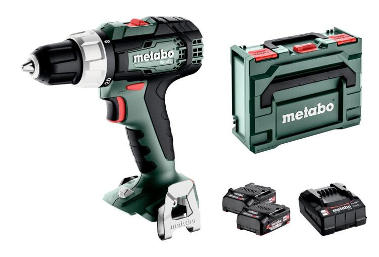 Metabo – Perceuse-visseuse sans fil 18V avec 2 batteries 2 Metabo – Perceuse-visseuse sans fil 18V avec 2 batteries 2