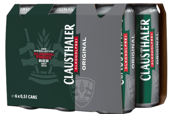 CLAUSTHALER SANS ALCOOL CANS 6X50CL