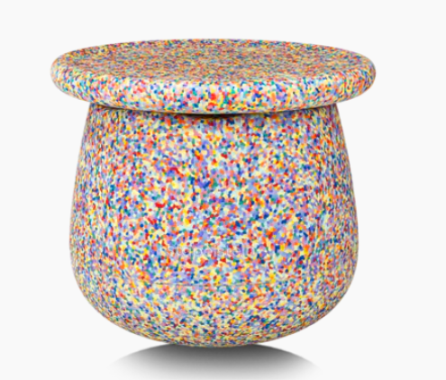 Stapelstein Dynamic small – Kids' stool set for balance and movement, ages 3 and up, Color: Super Confetti