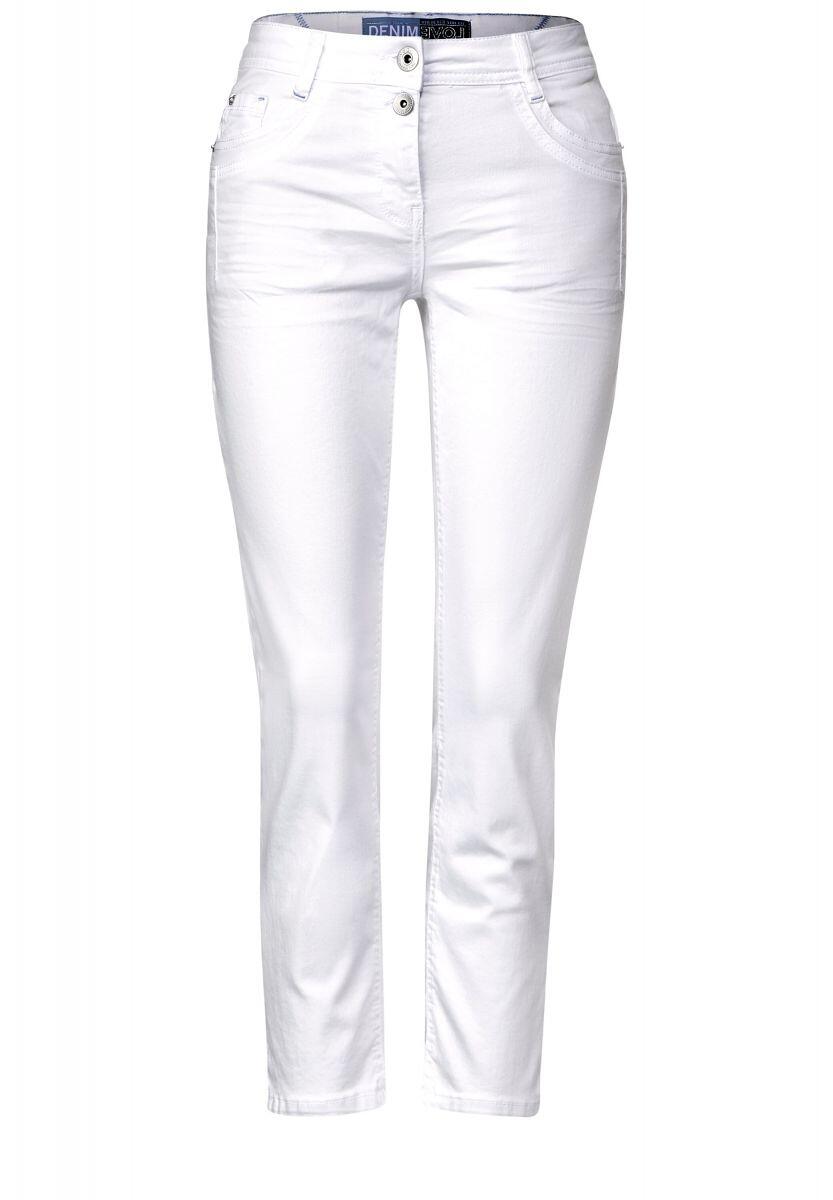 Cecil Loose Fit Jeans - Scarlett - white (10000) - 25/26 | Letzshop