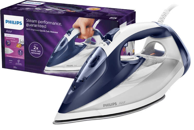 Philips GC4541/20 Dampfbügelstation – 2400 W, 45 G/min Dampf, SteamGlide Sohle, Kalkablagerungsanzeige