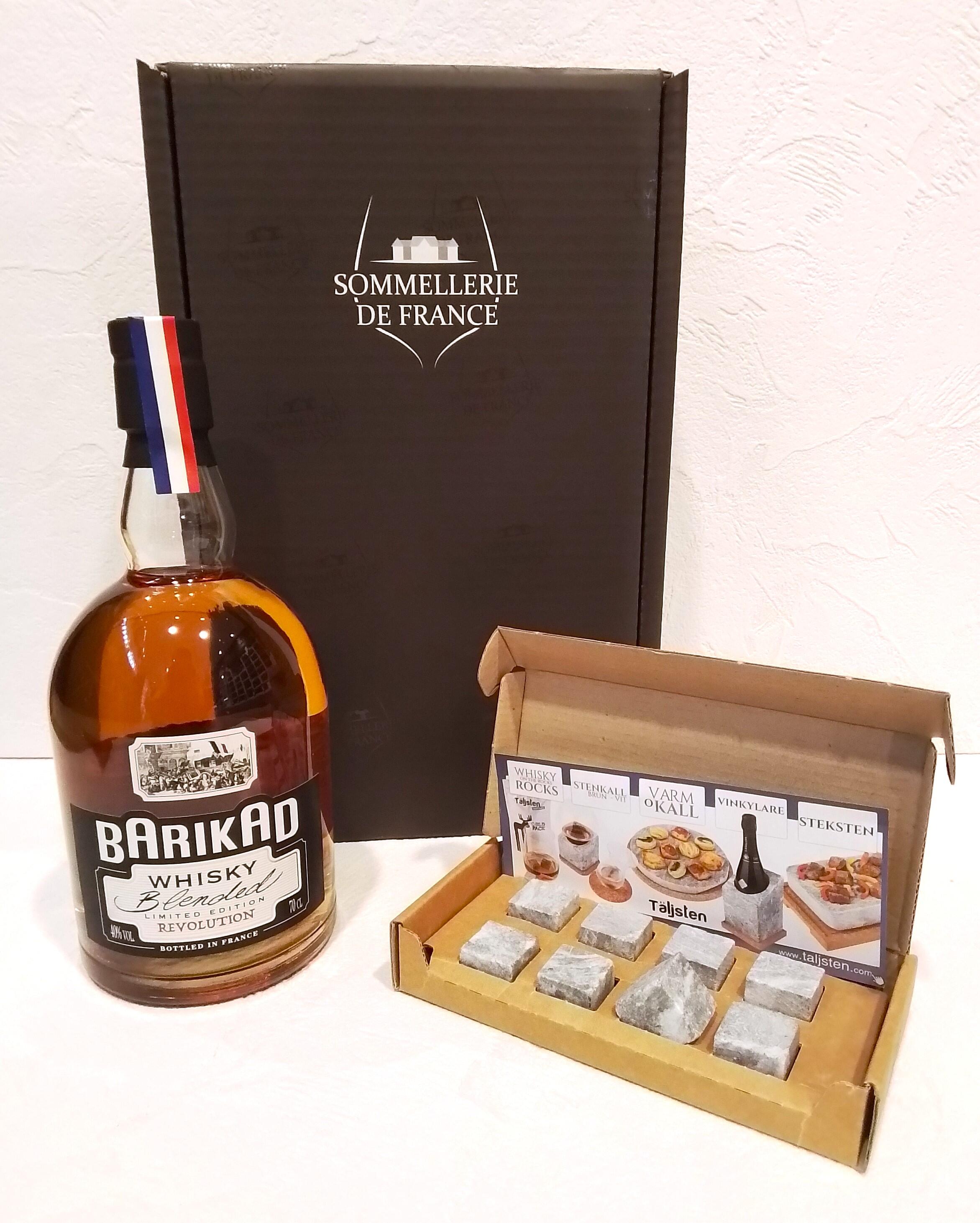 Whisky-Geschenkset mit Kühlsteinen